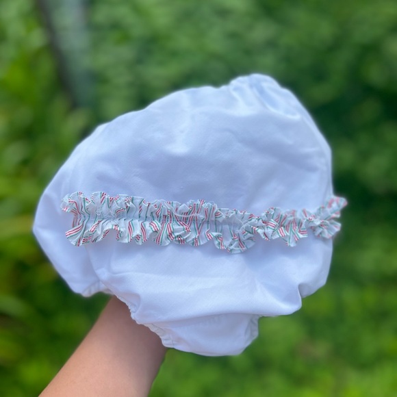 Handmade Christmas dress, 12-18m - Picture 7 of 7